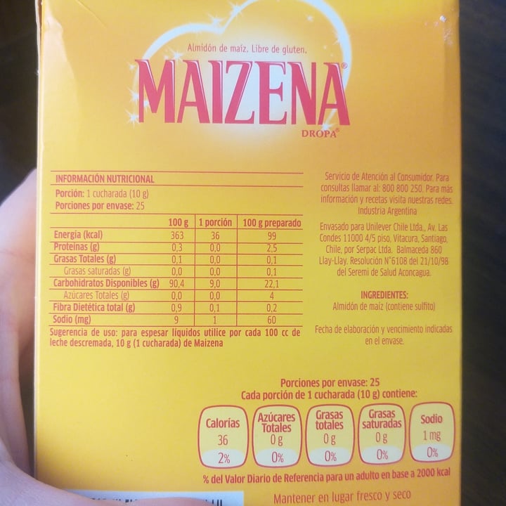 photo of Maizena Amido di mais shared by @conito on  24 Sep 2020 - review