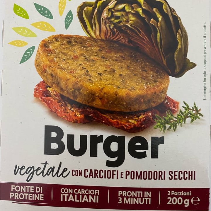 photo of Kioene Burger ai carciofi shared by @fillaveg on  05 Nov 2021 - review