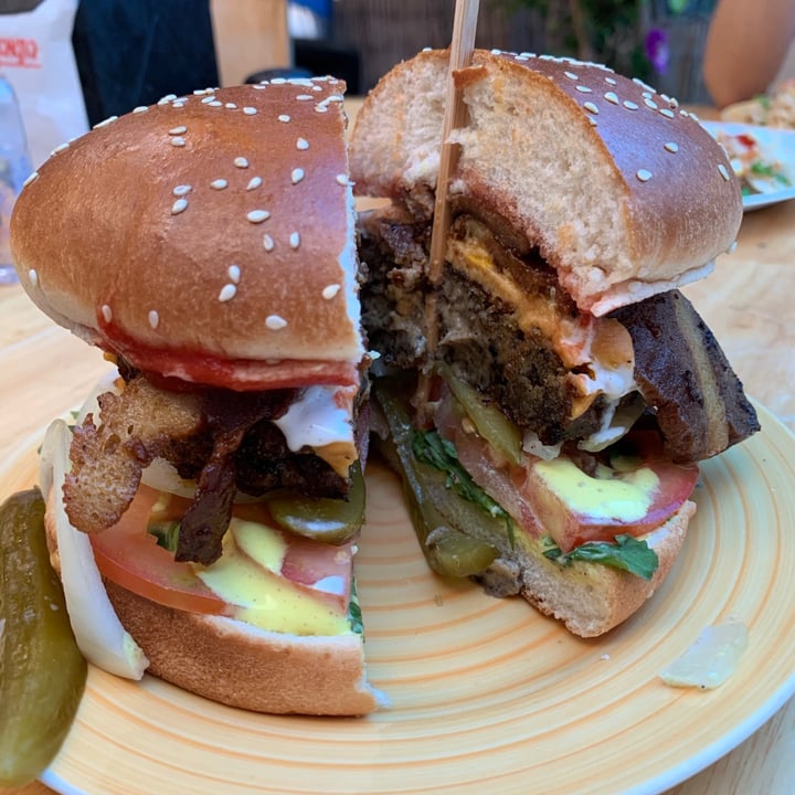 photo of Vegan Xpress Homemade Burger shared by @keri on  14 Jul 2020 - review