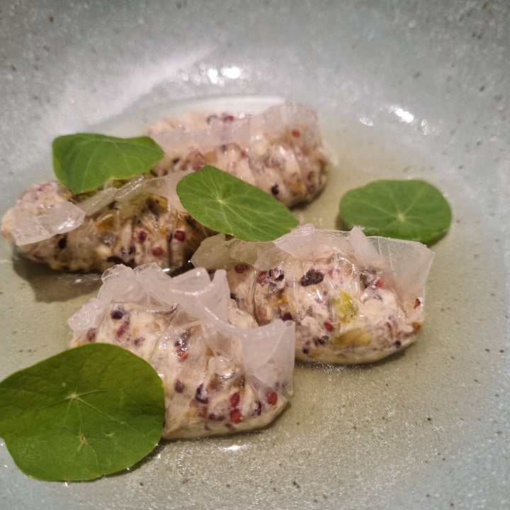 review photo of Mirazur Restaurant Quinoa And Nut Gyoza shared by @ninulla on 30 Jan 2022 - review