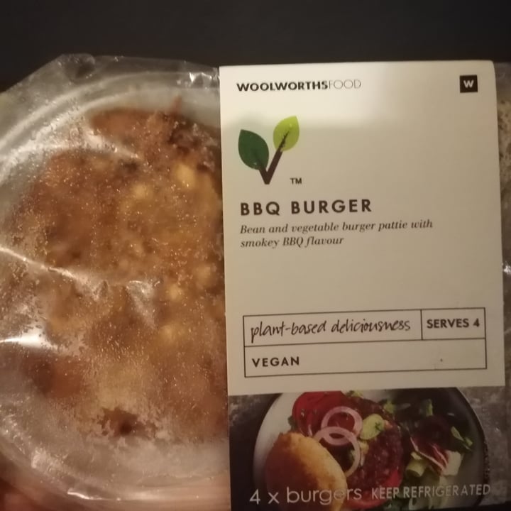 photo of Woolworths Food BBQ burger shared by @rushisushi7 on  21 Jun 2021 - review