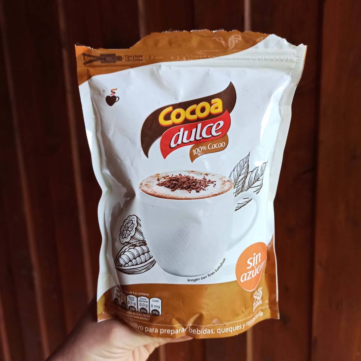 Cocoa Dulce 100 Cacao en polvo Reviews abillion