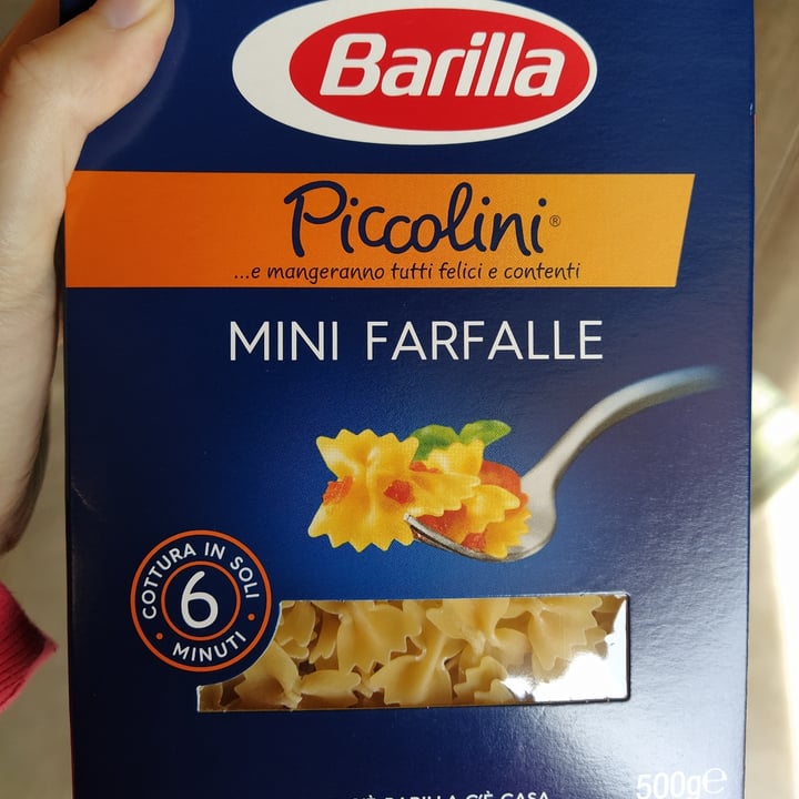 photo of Barilla Mini farfalle shared by @lidiaaguilar on  29 Oct 2020 - review