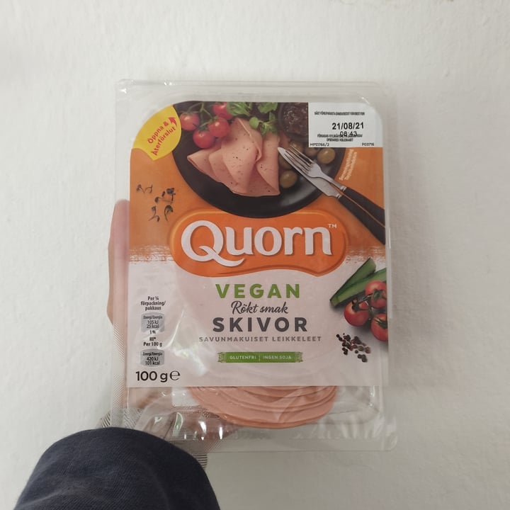 photo of Quorn Vegan Skivor shared by @tastyveg on  28 Jul 2021 - review