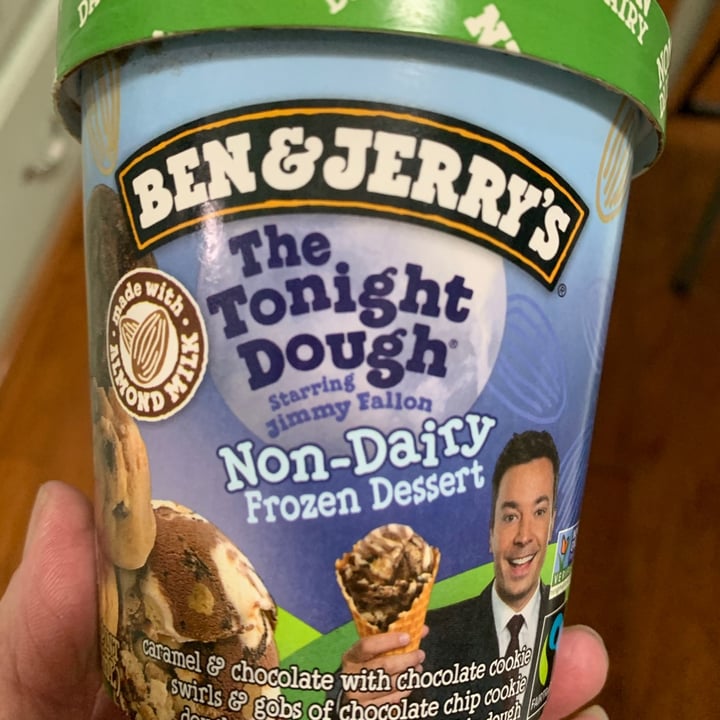 photo of Ben & Jerry's The Tonight Dough Non-Dairy Frozen Dessert shared by @onehungryvegan on  09 Jun 2021 - review