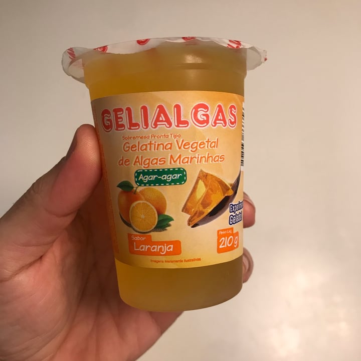 photo of Gelialgas Gelatina sabor laranja shared by @rogeriobado on  28 Sep 2022 - review