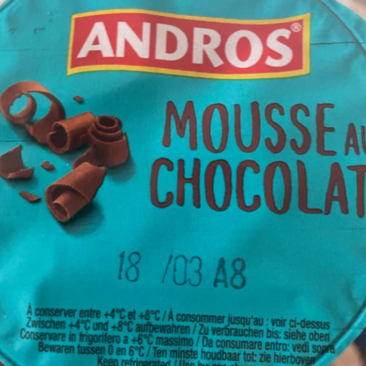 photo of Andros Mousse au Chocolat Au Lait De Coco shared by @greteli on  17 Mar 2022 - review