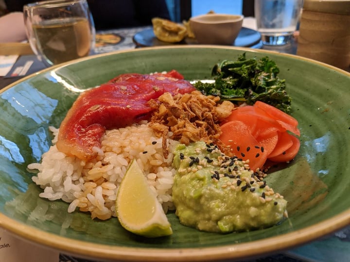 review photo of Wagamama Vegan Suika Tuna shared by @papalovesvegan on 05 Jan 2020 - review