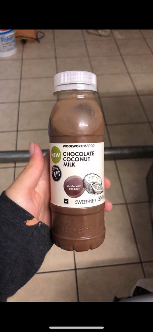 photo of Woolworths Food Chocolate Coconut Milk shared by @megpeg on  16 Sep 2019 - review