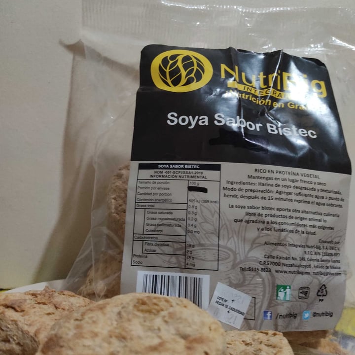 photo of Nutribig Soya Sabor Bistec shared by @agnesalf on  30 Jun 2021 - review