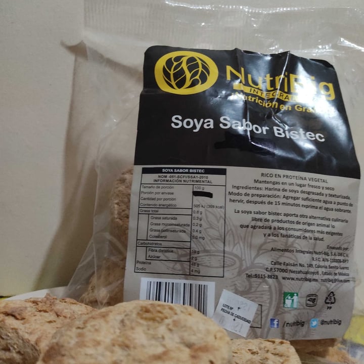 review photo of Nutribig Soya Sabor Bistec shared by @agnesalf on 30 Jun 2021 - review