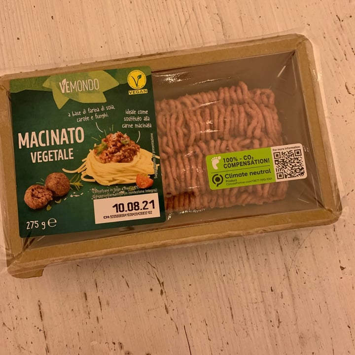 review photo of Vemondo Macinato vegetale shared by @valina85 on 25 Aug 2021 - review