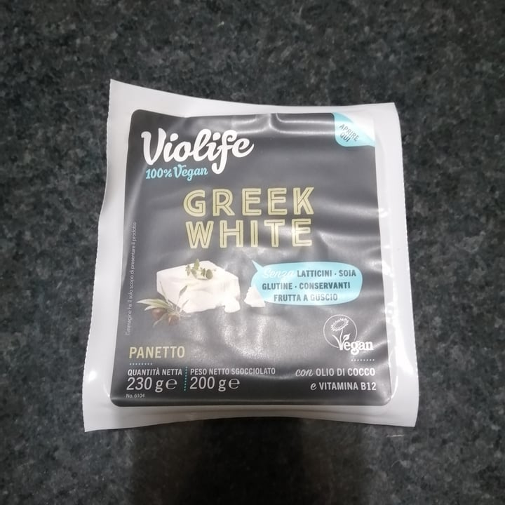 photo of Violife Greek White (Block/Panetto) shared by @frangibarba on  21 Nov 2022 - review