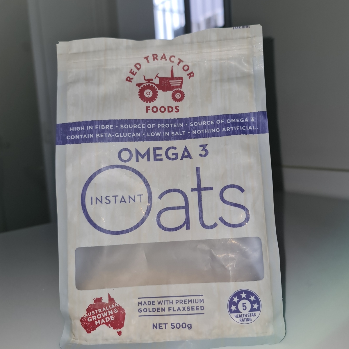 Red Tractor Foods Omega 3 Instant Oats Reviews abillion