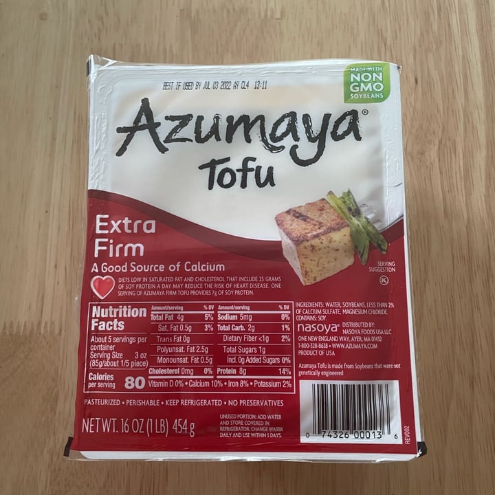 review photo of Azumaya Extra Firm Tofu shared by @lizyehl on 02 Jun 2022 - review