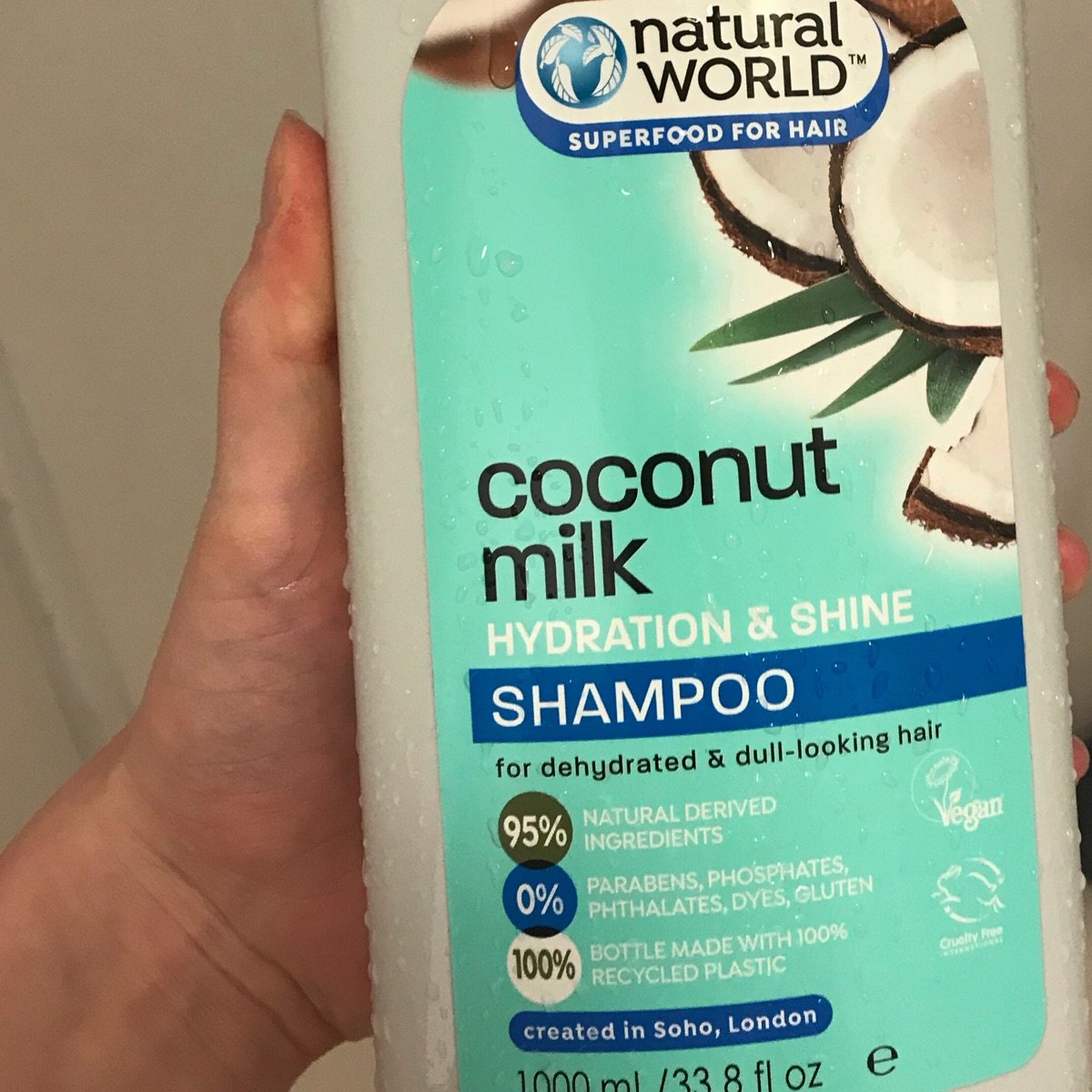Natural World Shampoo coconut milk Reviews abillion