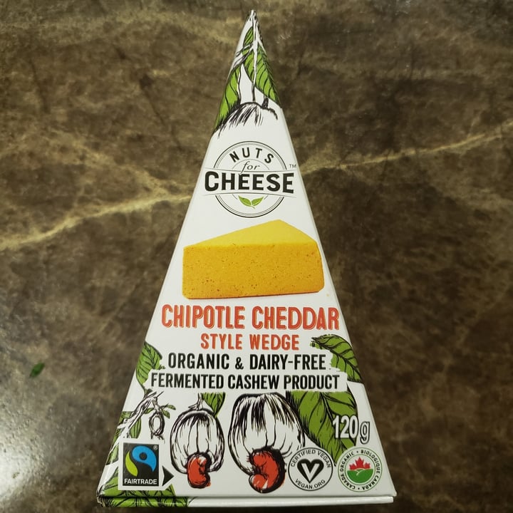 photo of Nuts For Cheese Chipotle Cheddar Cashew Cheese shared by @metalmel666 on  17 Feb 2021 - review