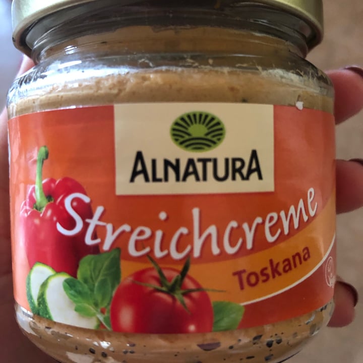 review photo of Alnatura Streichcreme-Toskana shared by @rebeccaa on 30 Apr 2020 - review