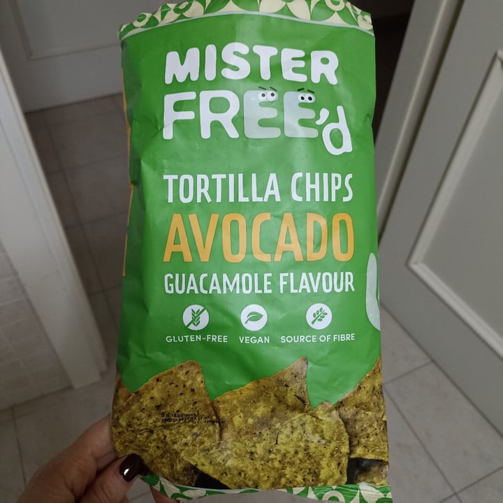 photo of Mister Free'd Tortilla chips avocado guacamole flavour shared by @violus on  11 Dec 2022 - review