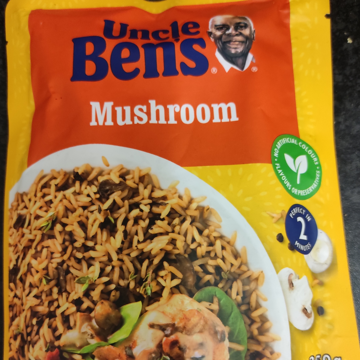 Mushroom rice from Uncle Ben's - Vegan Product Reviews & Ratings | abillion