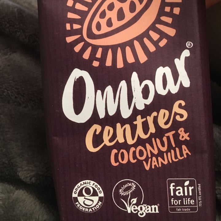 photo of Ombar Coconut & Vanilla Centres shared by @hannahb29974 on  19 Oct 2022 - review