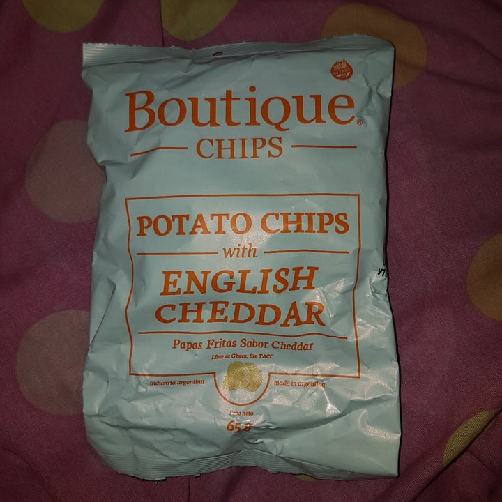 photo of Boutique Chips Company Papas sabor Cheddar shared by @mynaa on  02 Feb 2022 - review