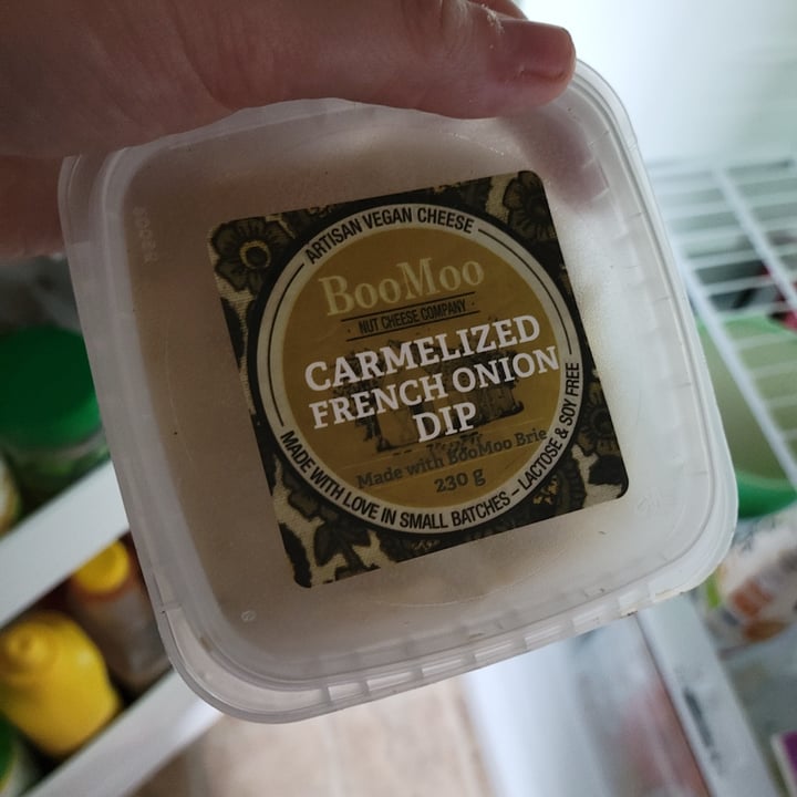 review photo of BooMoo Nut Cheese Company Carmelized French Onion Dip shared by @tlizzy on 19 Jun 2021 - review