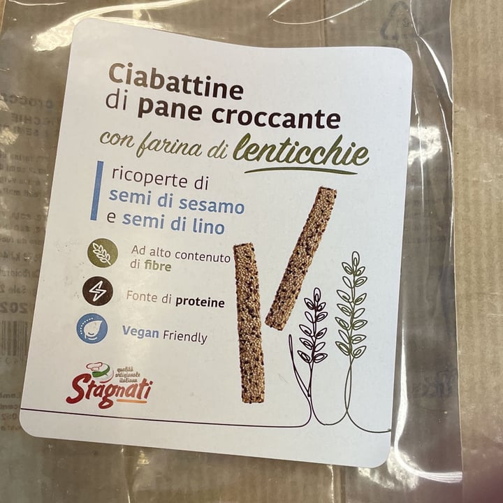 review photo of Stagnati Ciabattine Di Pane Croccante Con Farina Di Lenticchie shared by @charlie0601 on 05 Apr 2022 - review