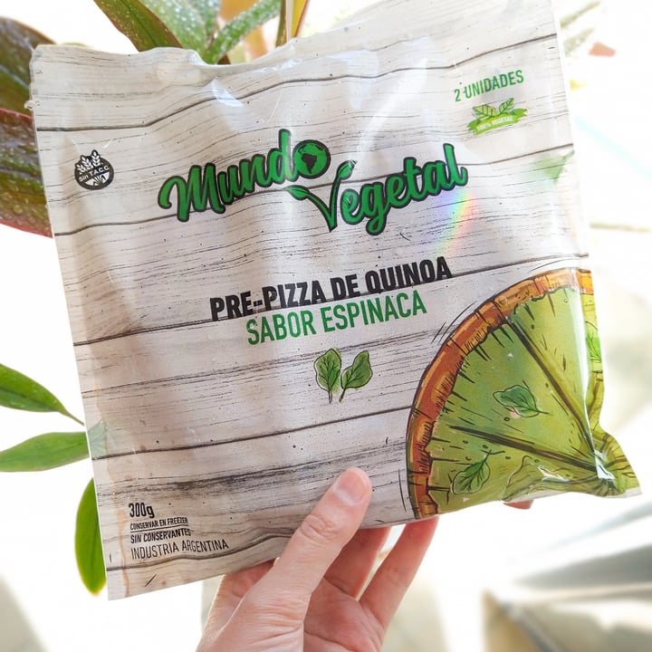 photo of Mundo Vegetal prepizza de quinoa shared by @amarantaveg on  03 May 2022 - review
