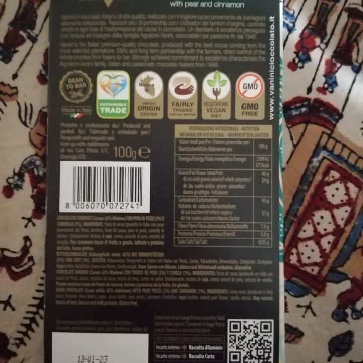 review photo of Vanini Chocolate maçã e canela shared by @enrica92 on 19 Jul 2022 - review