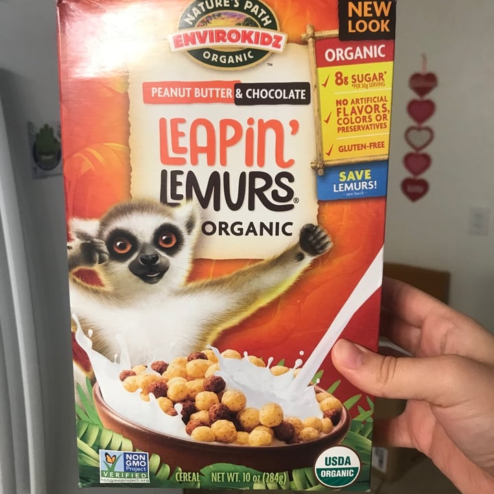 photo of Nature's Path Foods Peanut Butter And Chocolate Leapin Lemur shared by @saturnmilk on  06 Feb 2020 - review
