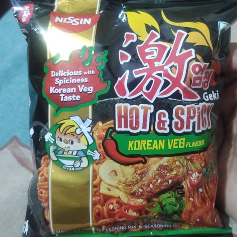 Nissin Hot & Spicy Korean Veg Reviews | abillion