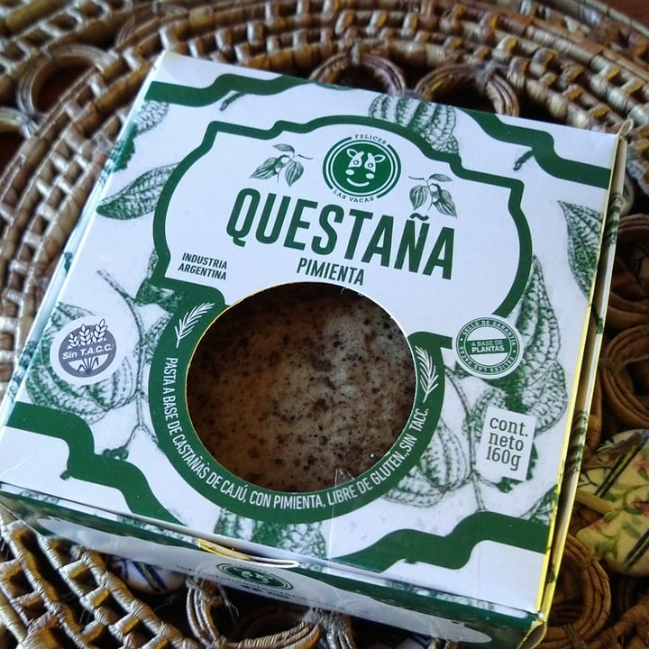 review photo of Felices Las Vacas Questaña Queso Vegano a la Pimienta shared by @lobo61 on 06 Nov 2020 - review