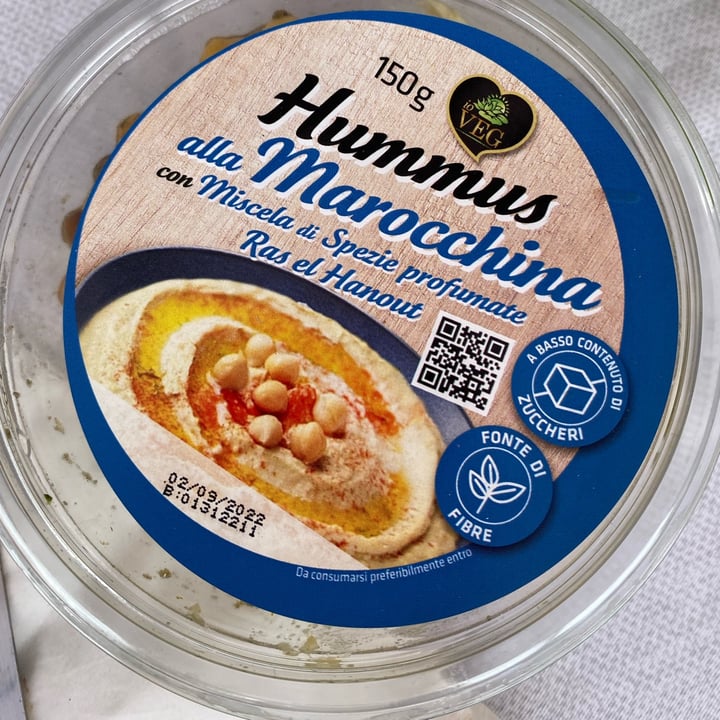 review photo of ioVEG hummus alla marocchina shared by @rebigotta on 15 Aug 2022 - review