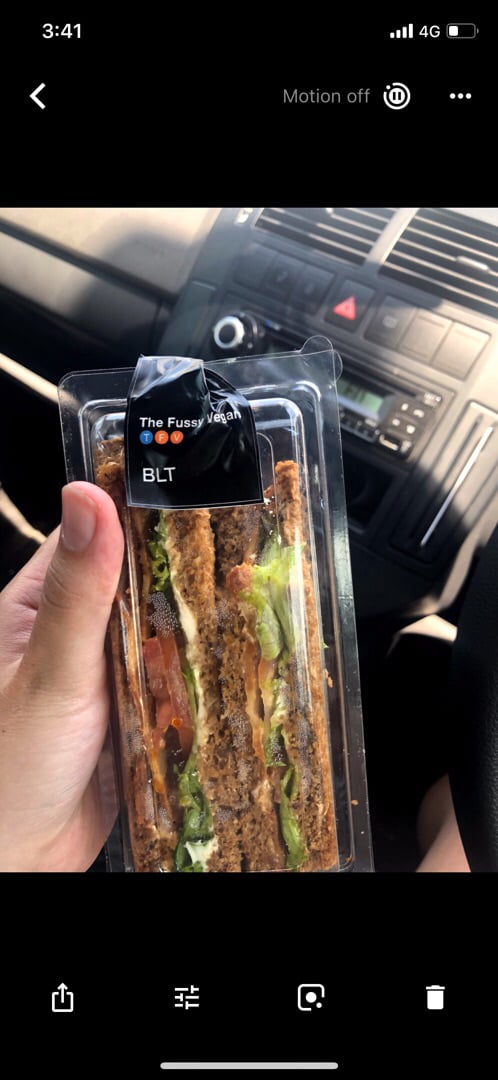 photo of The Fussy Vegan BLT shared by @megpeg on  16 Sep 2019 - review