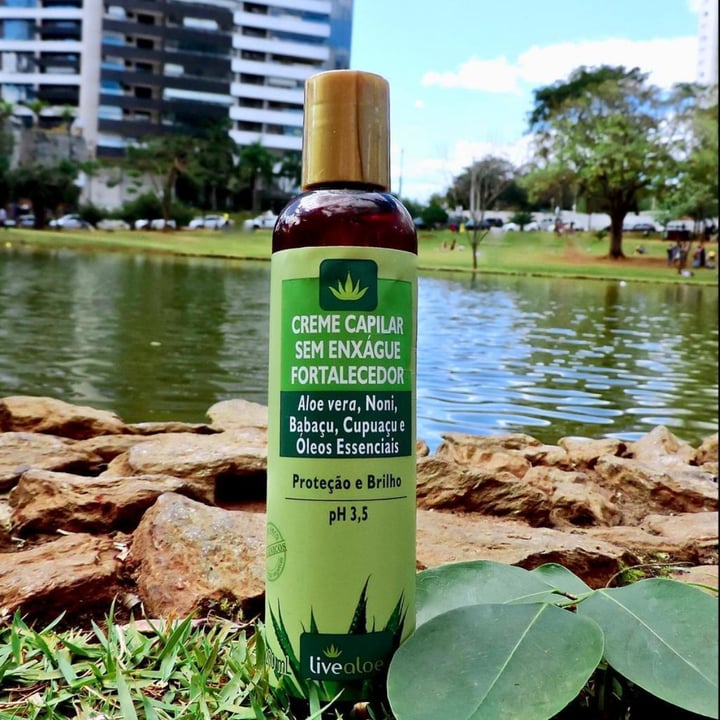 photo of Livealoe Creme Fortalecedor capilar sem enxágue shared by @arabellapills on  14 Mar 2022 - review