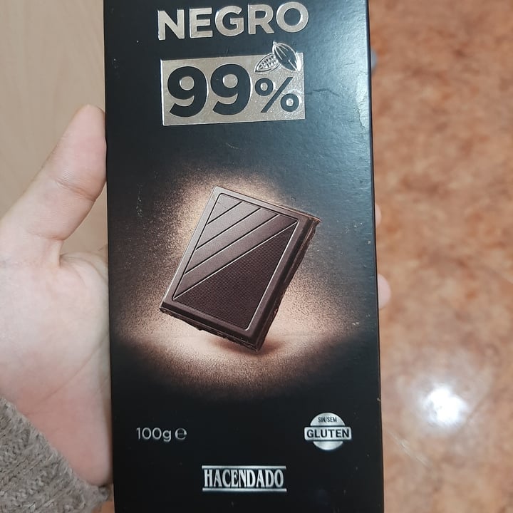 photo of Hacendado Chocolate negro 99% shared by @laurace on  01 Mar 2022 - review