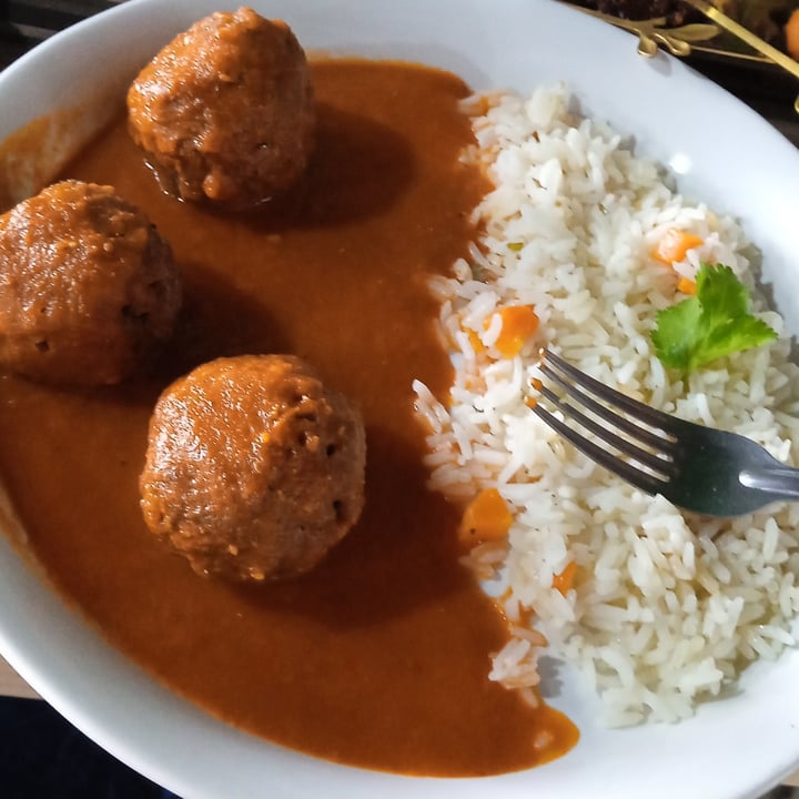 review photo of La Lechuga Vegetariano Albóndigas De Soja shared by @valkybriela on 09 Jul 2022 - review