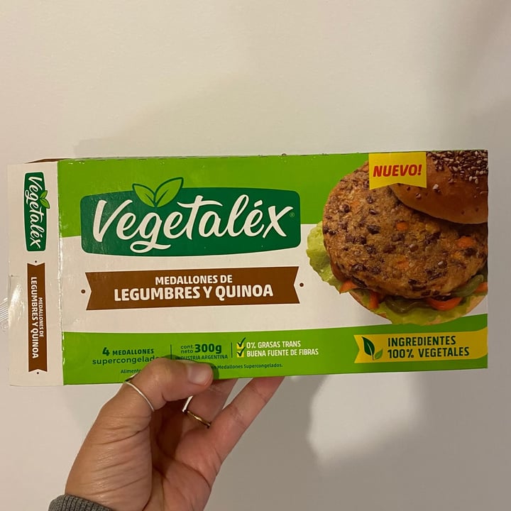 review photo of Vegetalex Medallones de Legumbres y Quinoa shared by @polaina on 15 May 2021 - review