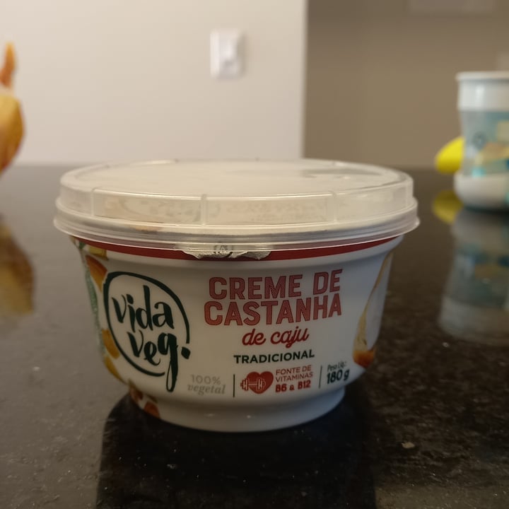 photo of Vida Veg Creme De Castanha De Caju Tradicional shared by @erikaromualdo on  29 Apr 2022 - review