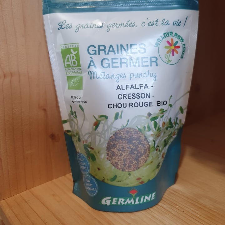 photo of Germline Alfalfa, cresson, chou rouge shared by @vegfr on  10 May 2020 - review