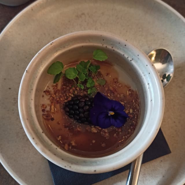 Photo of the dish “Yaourt soja crème marrons”