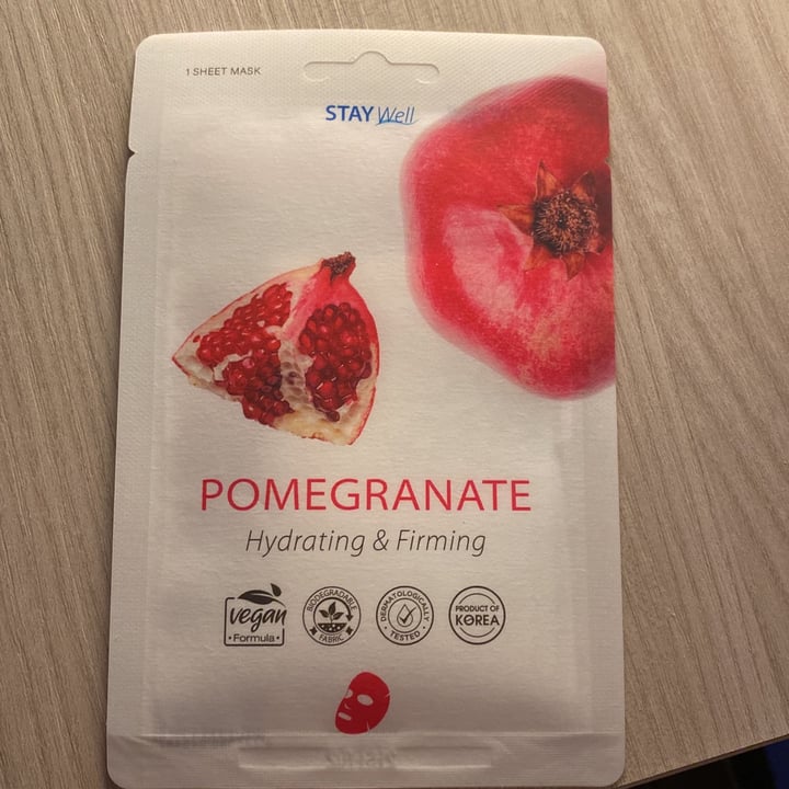 review photo of Stay well Pomegranate Mask shared by @violettaviola87 on 09 Jun 2021 - review