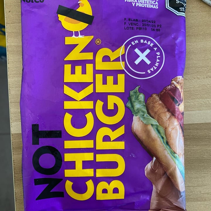 review photo of NotCo Not Chicken Burger shared by @martusalgado on 08 Jun 2022 - review