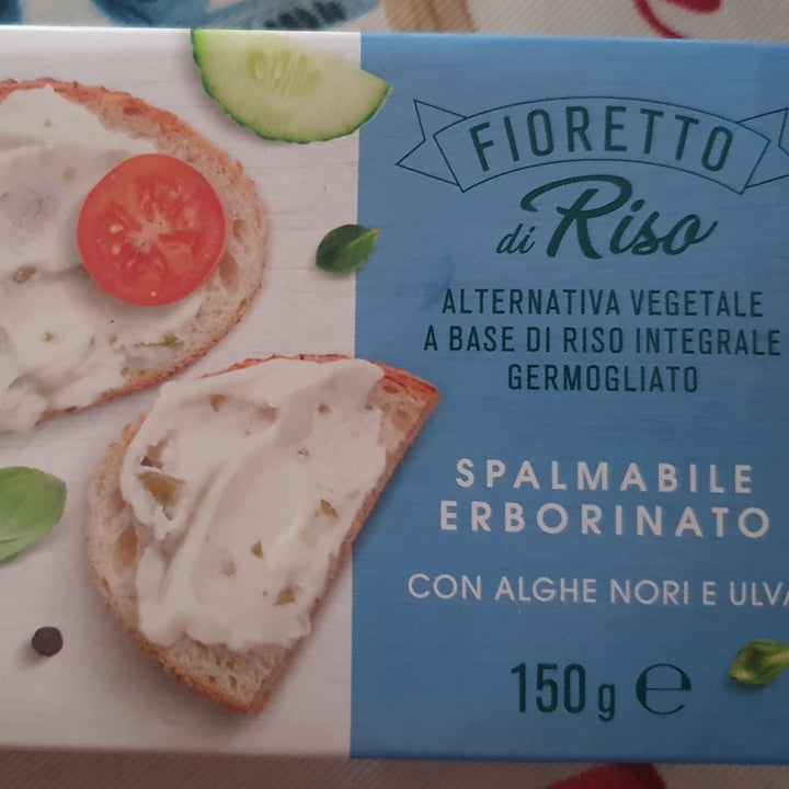 photo of Fioretto Di Riso Spalmabile erborinato con alghe nori e ulva shared by @gretadebby on  07 Jul 2022 - review