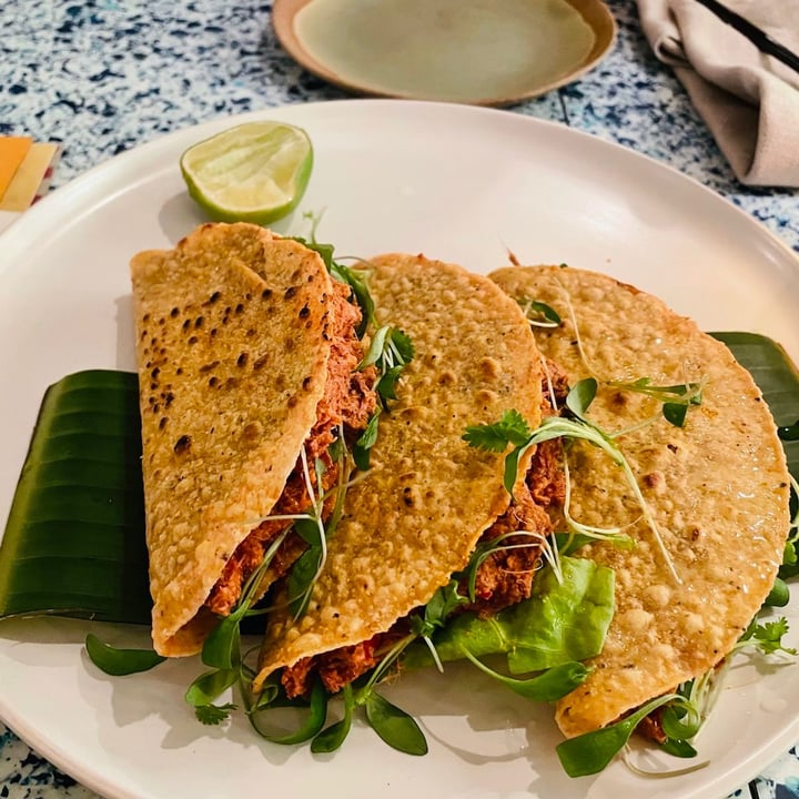 photo of Analogue Jackfruit Tacos shared by @plantbasedreem on  11 Dec 2021 - review