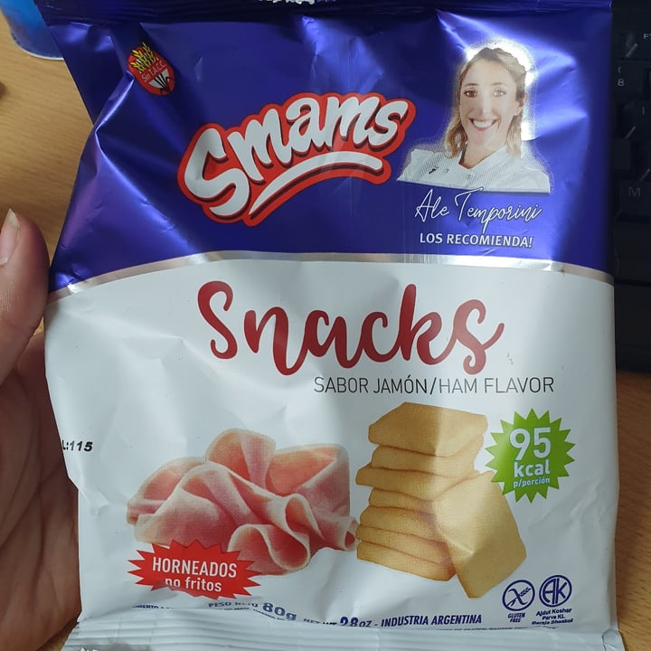 review photo of smams Snack Sabor Jamon shared by @puurou on 18 May 2021 - review