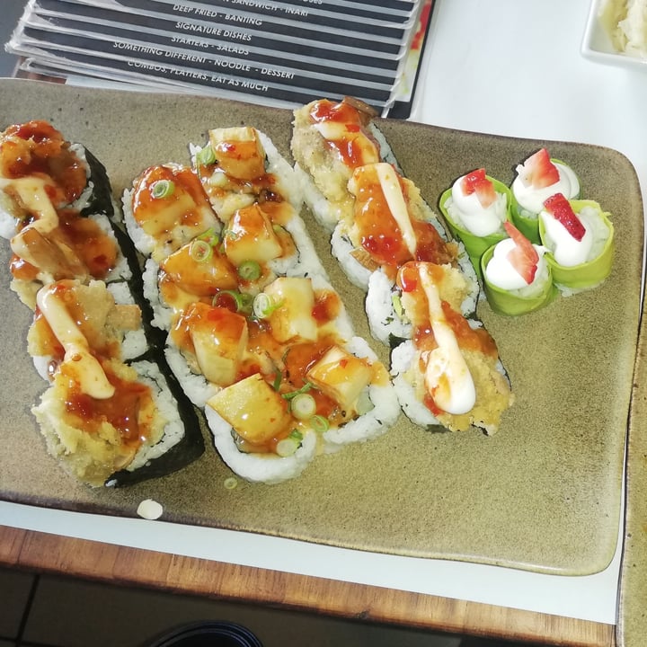 review photo of Aiko Sushi (old Active Sushi On Bree) Vegan Sushi shared by @timoniquejoubert on 09 Sep 2020 - review