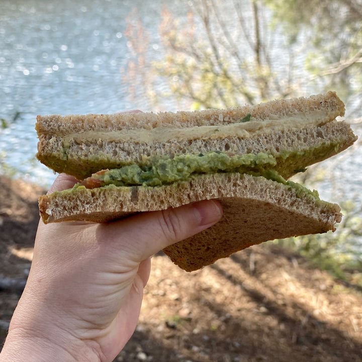 photo of Ecocentro Sándwich de humus y guacamole shared by @belendharmakat on  13 Mar 2021 - review