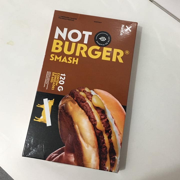 photo of NotCo Not Burguer Smash shared by @douglaskw on  09 Nov 2022 - review